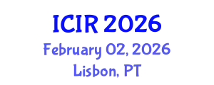 International Conference on Interventional Radiology (ICIR) February 02, 2026 - Lisbon, Portugal