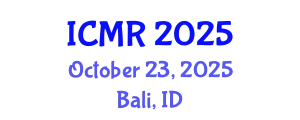 International Conference on Mammography and Radiology (ICMR) October 23, 2025 - Bali, Indonesia