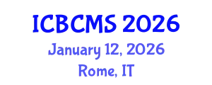 International Conference on Breast Cancer Management and Staging (ICBCMS) January 12, 2026 - Rome, Italy