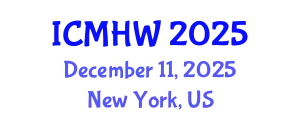 International Conference on Mental Health and Wellness (ICMHW) December 11, 2025 - New York, United States