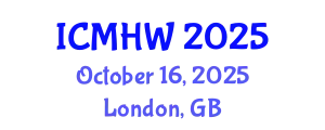 International Conference on Mental Health and Wellness (ICMHW) October 16, 2025 - London, United Kingdom