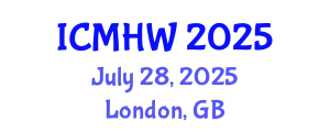 International Conference on Mental Health and Wellness (ICMHW) July 28, 2025 - London, United Kingdom