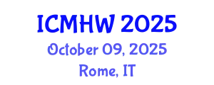 International Conference on Mental Health and Wellness (ICMHW) October 09, 2025 - Rome, Italy