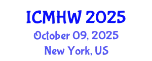 International Conference on Mental Health and Wellness (ICMHW) October 09, 2025 - New York, United States