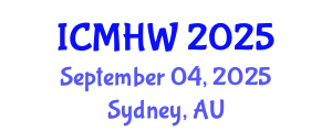 International Conference on Mental Health and Wellness (ICMHW) September 04, 2025 - Sydney, Australia