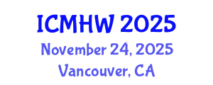 International Conference on Mental Health and Wellness (ICMHW) November 24, 2025 - Vancouver, Canada