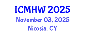 International Conference on Mental Health and Wellness (ICMHW) November 03, 2025 - Nicosia, Cyprus
