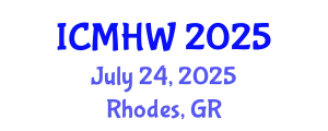 International Conference on Mental Health and Wellness (ICMHW) July 24, 2025 - Rhodes, Greece