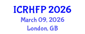 International Conference on Reproductive Health and Family Planning (ICRHFP) March 09, 2026 - London, United Kingdom
