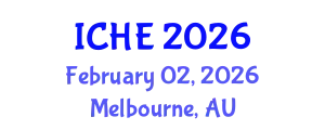 International Conference on Health Education (ICHE) February 02, 2026 - Melbourne, Australia