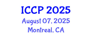 International Conference on Cancer and Pathology (ICCP) August 07, 2025 - Montreal, Canada