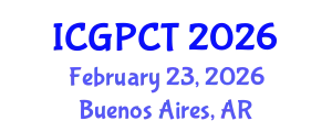 International Conference on Gas, Petroleum and Chemical Technologies (ICGPCT) February 23, 2026 - Buenos Aires, Argentina