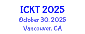 International Conference on Kidney Transplantation (ICKT) October 30, 2025 - Vancouver, Canada