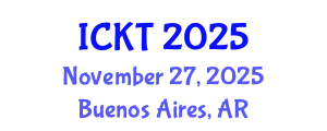 International Conference on Kidney Transplantation (ICKT) November 27, 2025 - Buenos Aires, Argentina