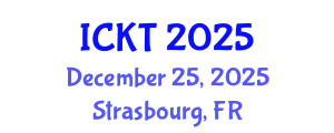 International Conference on Kidney Transplantation (ICKT) December 25, 2025 - Strasbourg, France