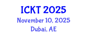 International Conference on Kidney Transplantation (ICKT) November 10, 2025 - Dubai, United Arab Emirates