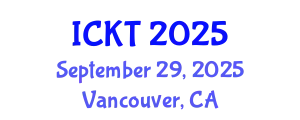 International Conference on Kidney Transplantation (ICKT) September 29, 2025 - Vancouver, Canada