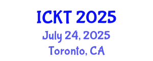 International Conference on Kidney Transplantation (ICKT) July 24, 2025 - Toronto, Canada