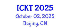International Conference on Kidney Transplantation (ICKT) October 02, 2025 - Beijing, China