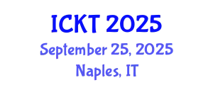 International Conference on Kidney Transplantation (ICKT) September 25, 2025 - Naples, Italy