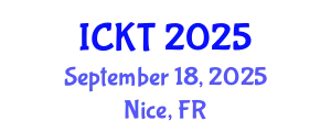 International Conference on Kidney Transplantation (ICKT) September 18, 2025 - Nice, France