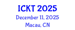 International Conference on Kidney Transplantation (ICKT) December 11, 2025 - Macau, China
