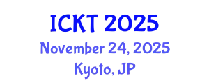 International Conference on Kidney Transplantation (ICKT) November 24, 2025 - Kyoto, Japan