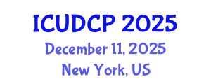 International Conference on Urban Design and City Planning (ICUDCP) December 11, 2025 - New York, United States