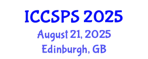 International Conference on Computer Science, Programming and Security (ICCSPS) August 21, 2025 - Edinburgh, United Kingdom