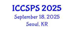 International Conference on Computer Science, Programming and Security (ICCSPS) September 18, 2025 - Seoul, Republic of Korea