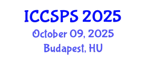 International Conference on Computer Science, Programming and Security (ICCSPS) October 09, 2025 - Budapest, Hungary