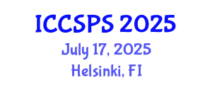 International Conference on Computer Science, Programming and Security (ICCSPS) July 17, 2025 - Helsinki, Finland
