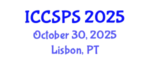 International Conference on Computer Science, Programming and Security (ICCSPS) October 30, 2025 - Lisbon, Portugal