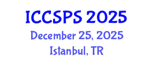 International Conference on Computer Science, Programming and Security (ICCSPS) December 25, 2025 - Istanbul, Turkey