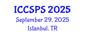 International Conference on Computer Science, Programming and Security (ICCSPS) September 29, 2025 - Istanbul, Turkey