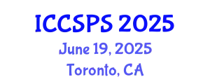 International Conference on Computer Science, Programming and Security (ICCSPS) June 19, 2025 - Toronto, Canada