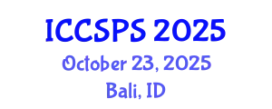 International Conference on Computer Science, Programming and Security (ICCSPS) October 23, 2025 - Bali, Indonesia