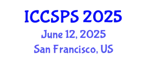 International Conference on Computer Science, Programming and Security (ICCSPS) June 12, 2025 - San Francisco, United States