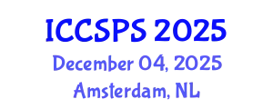 International Conference on Computer Science, Programming and Security (ICCSPS) December 04, 2025 - Amsterdam, Netherlands