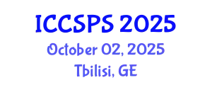 International Conference on Computer Science, Programming and Security (ICCSPS) October 02, 2025 - Tbilisi, Georgia