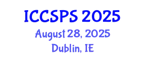 International Conference on Computer Science, Programming and Security (ICCSPS) August 28, 2025 - Dublin, Ireland