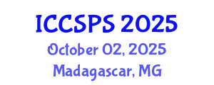 International Conference on Computer Science, Programming and Security (ICCSPS) October 02, 2025 - Madagascar, Madagascar