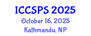 International Conference on Computer Science, Programming and Security (ICCSPS) October 16, 2025 - Kathmandu, Nepal