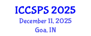 International Conference on Computer Science, Programming and Security (ICCSPS) December 11, 2025 - Goa, India