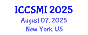International Conference on Computer Science and Machine Intelligence (ICCSMI) August 07, 2025 - New York, United States
