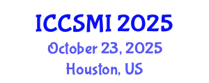 International Conference on Computer Science and Machine Intelligence (ICCSMI) October 23, 2025 - Houston, United States
