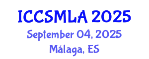 International Conference on Computer Science, Machine Learning and Analytics (ICCSMLA) September 04, 2025 - Málaga, Spain