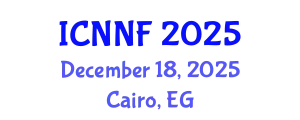 International Conference on Nutraceuticals, Nutrition and Foods (ICNNF) December 18, 2025 - Cairo, Egypt