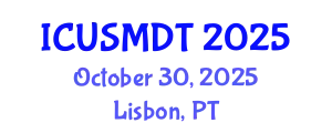 International Conference on Urban Sociology, Migration and Demographic Trends (ICUSMDT) October 30, 2025 - Lisbon, Portugal