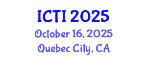 International Conference on Vaccinology (ICTI) October 16, 2025 - Quebec City, Canada